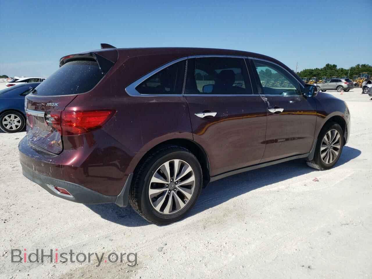2014 ACURA MDX - VIN: 5FRYD3H46EB017571 - Фото 3