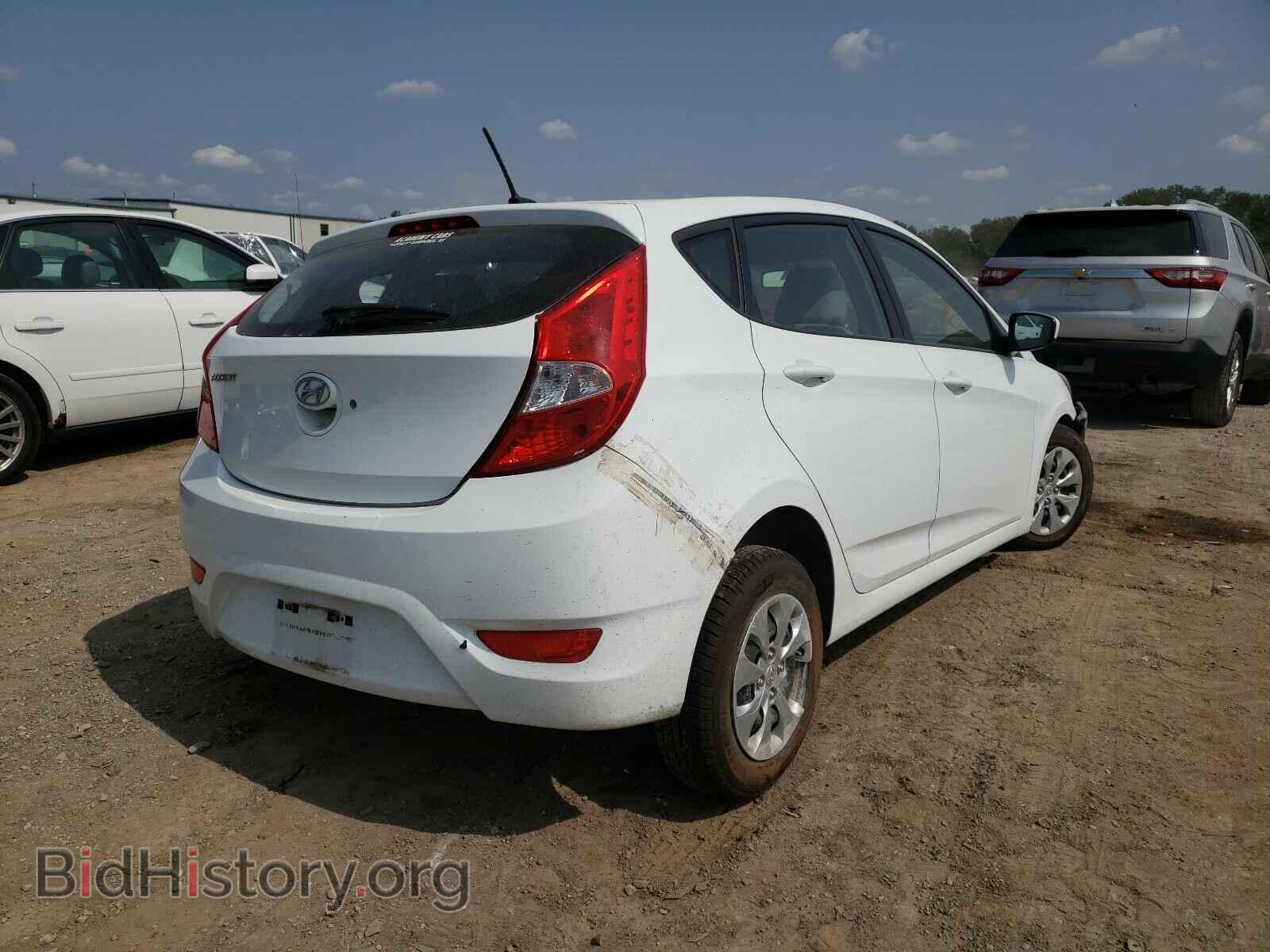2017 HYUNDAI ACCENT - VIN: KMHCT5AE9HU334376 - Фото 4