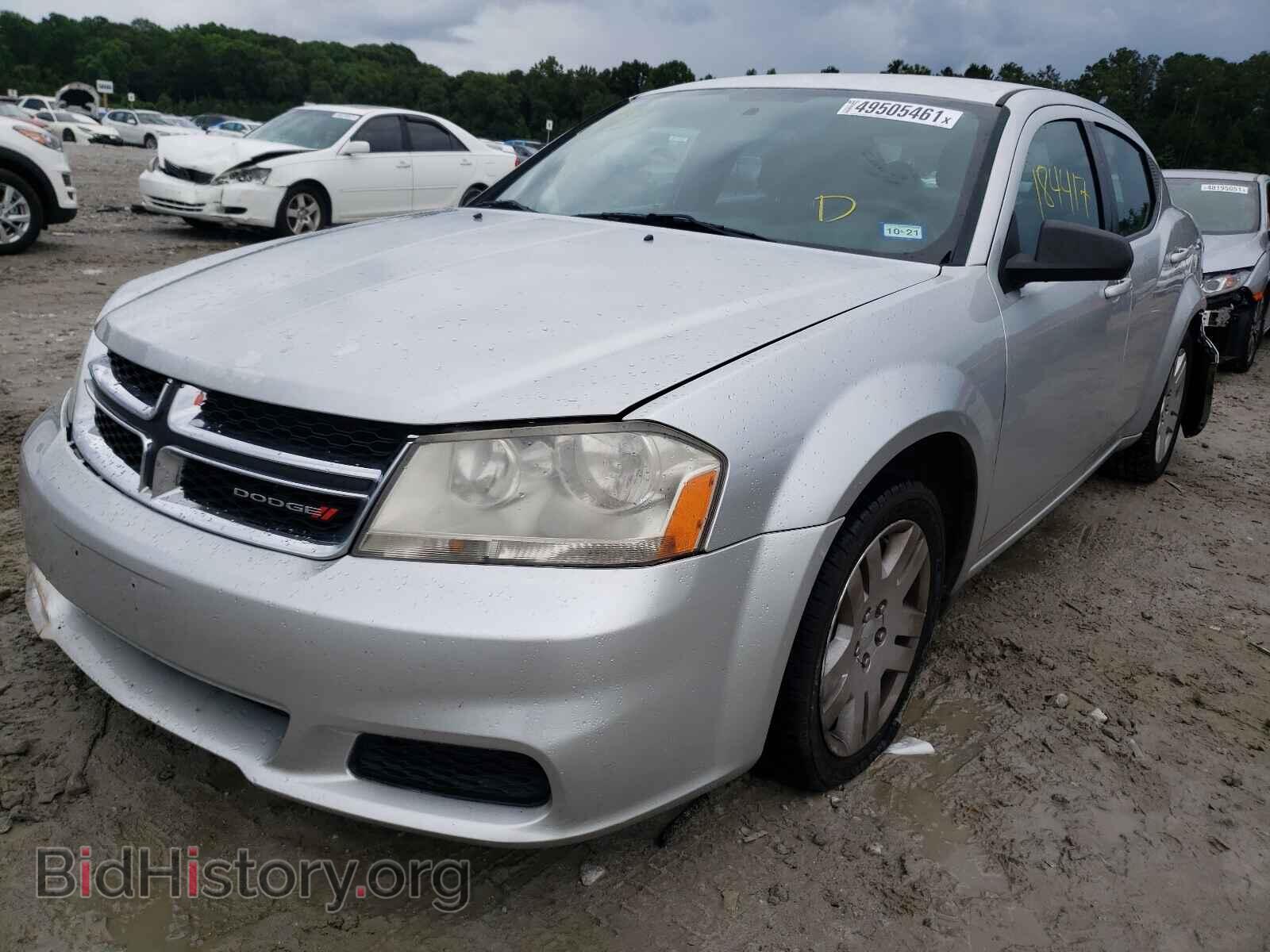 2012 DODGE AVENGER - VIN: 1C3CDZAB8CN122641 - Фото 2