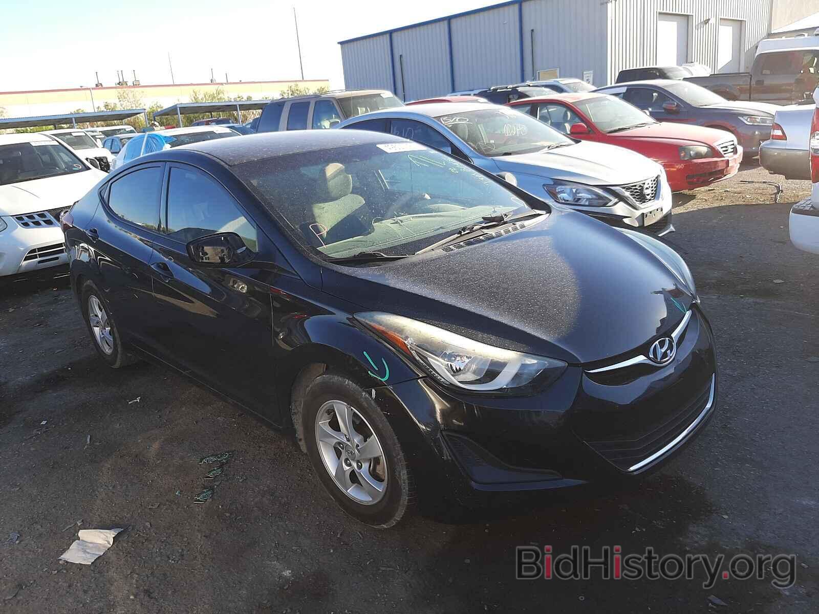 Photo 5NPDH4AE8EH469021 - HYUNDAI ELANTRA 2014