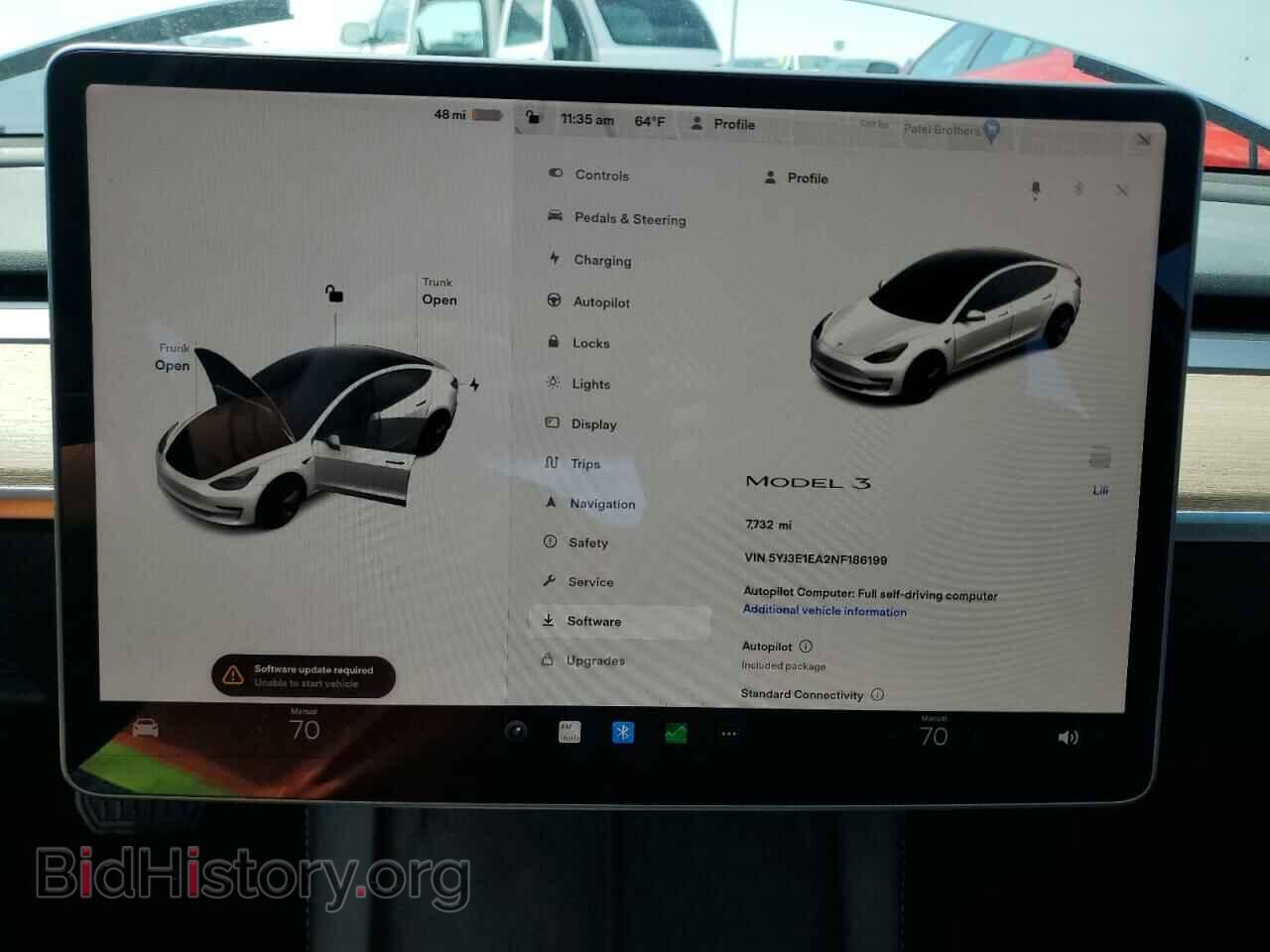 2022 TESLA MODEL 3 - VIN: 5YJ3E1EA2NF186199 - Photo 9