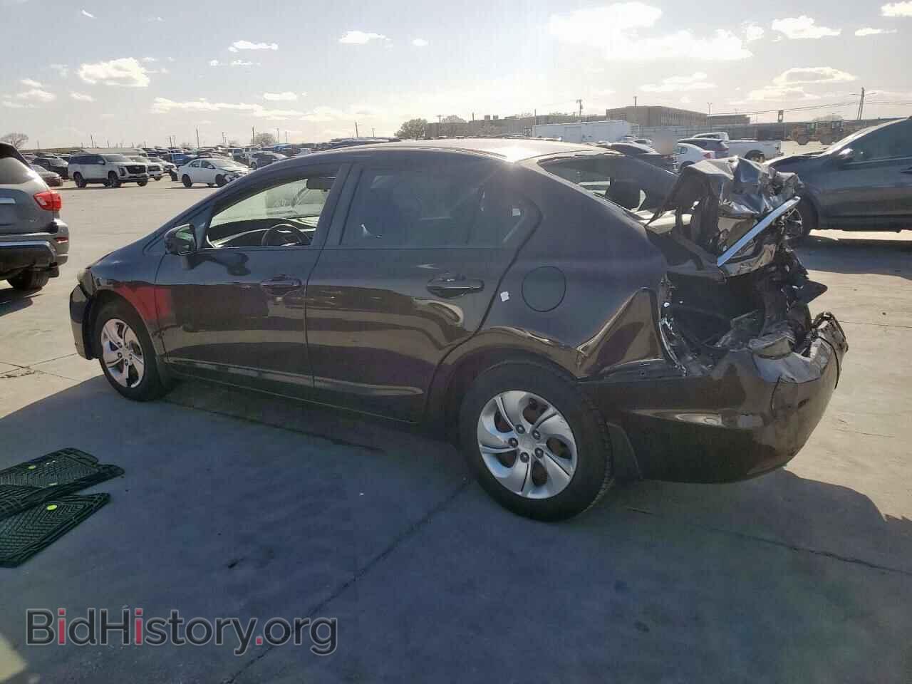 2014 HONDA CIVIC - VIN: 2HGFB2F54EH559705 - Фото 2