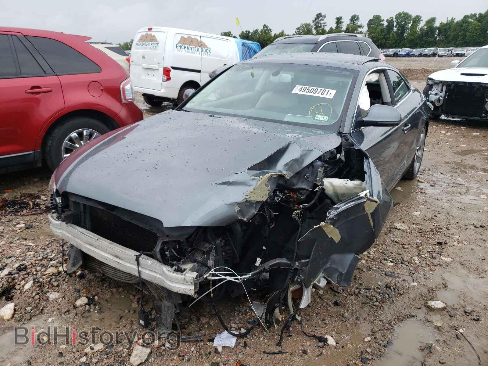 2012 AUDI A5 - VIN: WAULFAFR2CA002125 - Фото 2