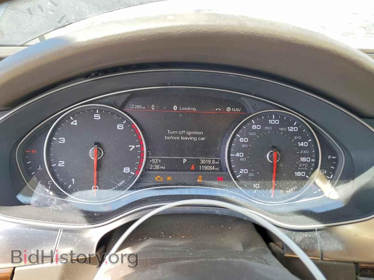 2013 AUDI A6 - VIN: WAUGFAFC3DN103424 - Фото 9