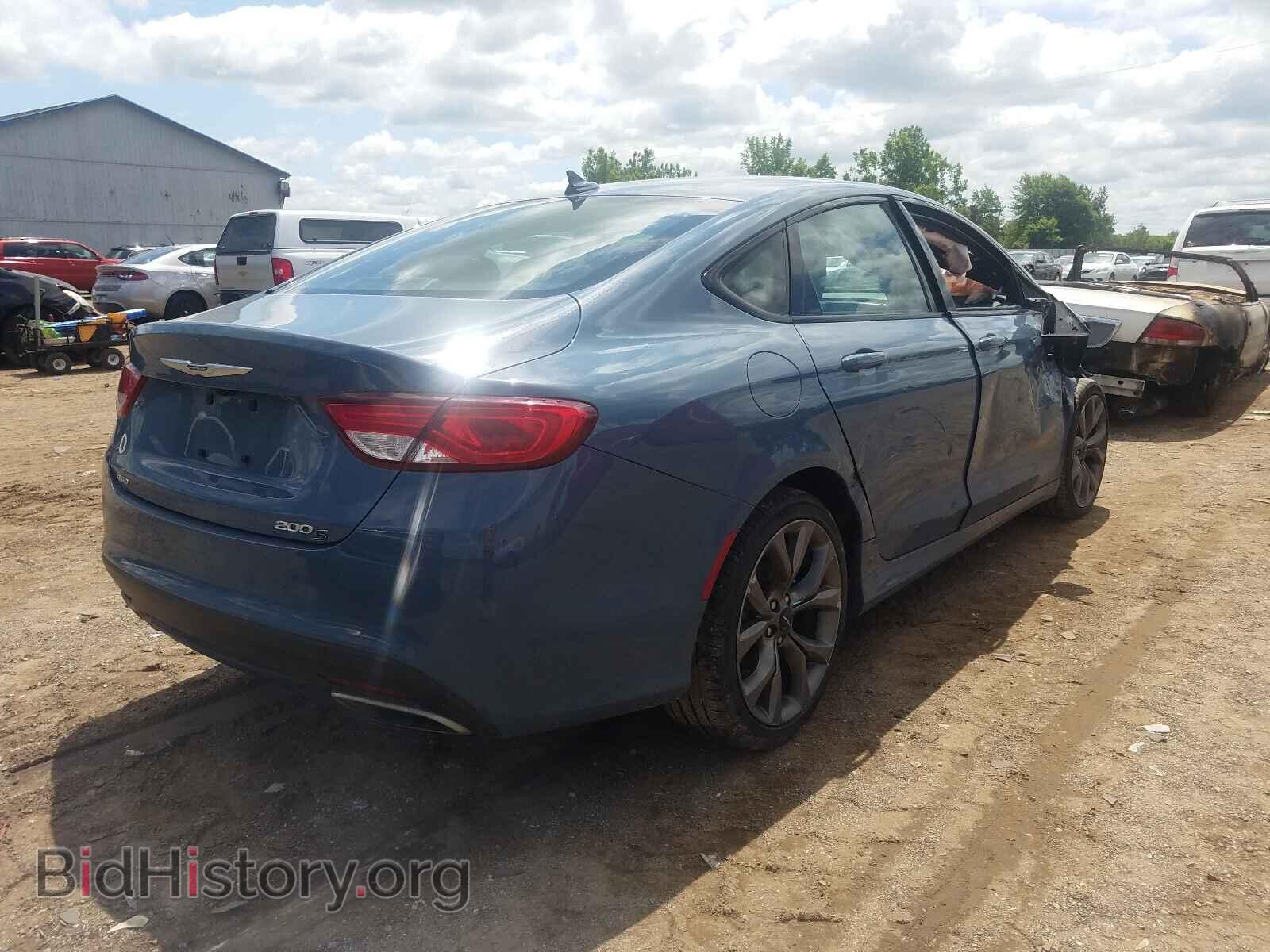 2015 CHRYSLER 200 - VIN: 1C3CCCDG3FN615543 - Фото 4