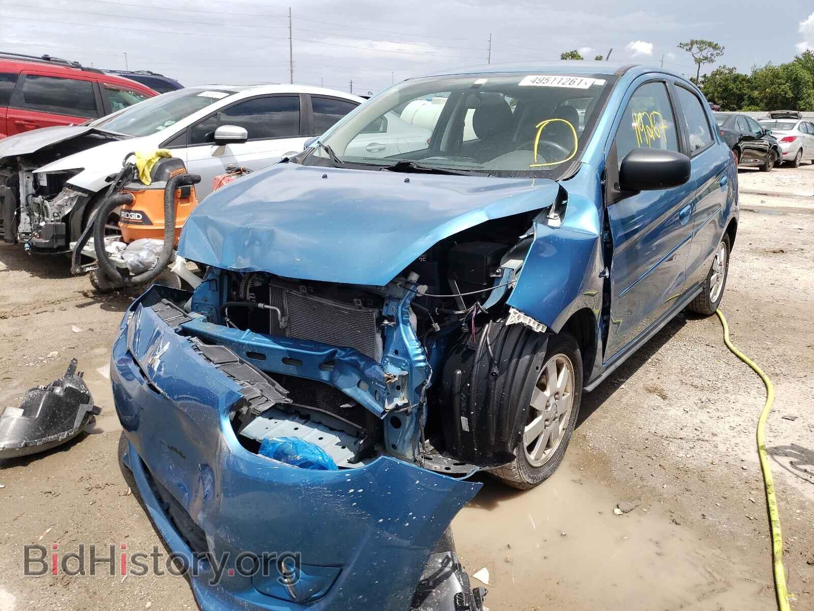 2015 MITSUBISHI MIRAGE - VIN: ML32A4HJ8FH002425 - Фото 2