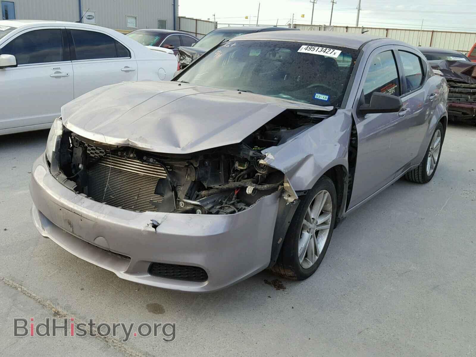 2013 DODGE AVENGER - VIN: 1C3CDZAG3DN511006 - Фото 2