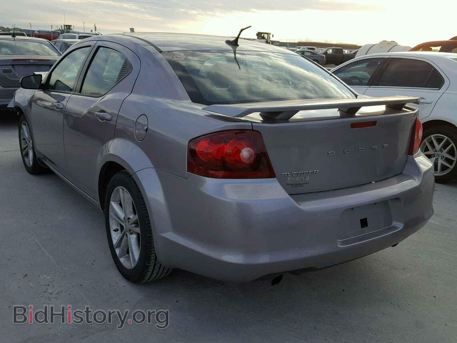 2013 DODGE AVENGER - VIN: 1C3CDZAG3DN511006 - Фото 3