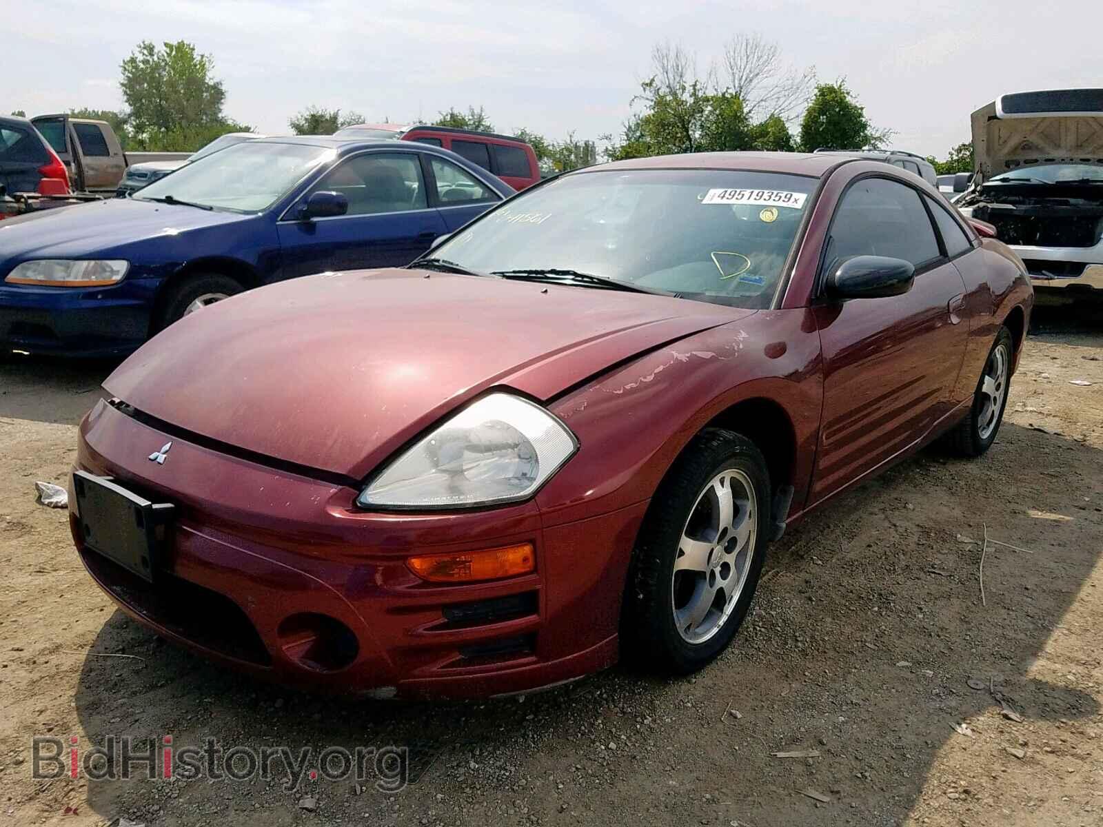 2004 MITSUBISHI ECLIPSE - VIN: 4A3AC44G14E041561 - Фото 2