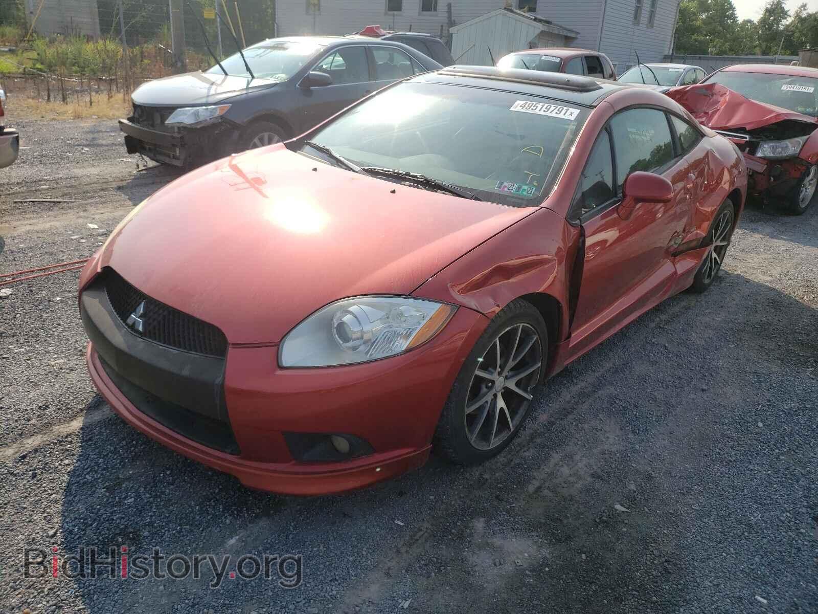 2012 MITSUBISHI ECLIPSE - VIN: 4A31K5DF7CE003590 - Photo 2