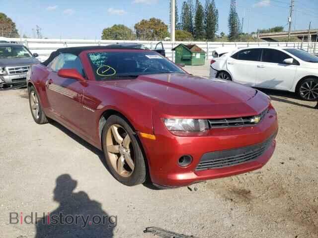 Фотография 2G1FB3D35E9288730 - CHEVROLET CAMARO 2014