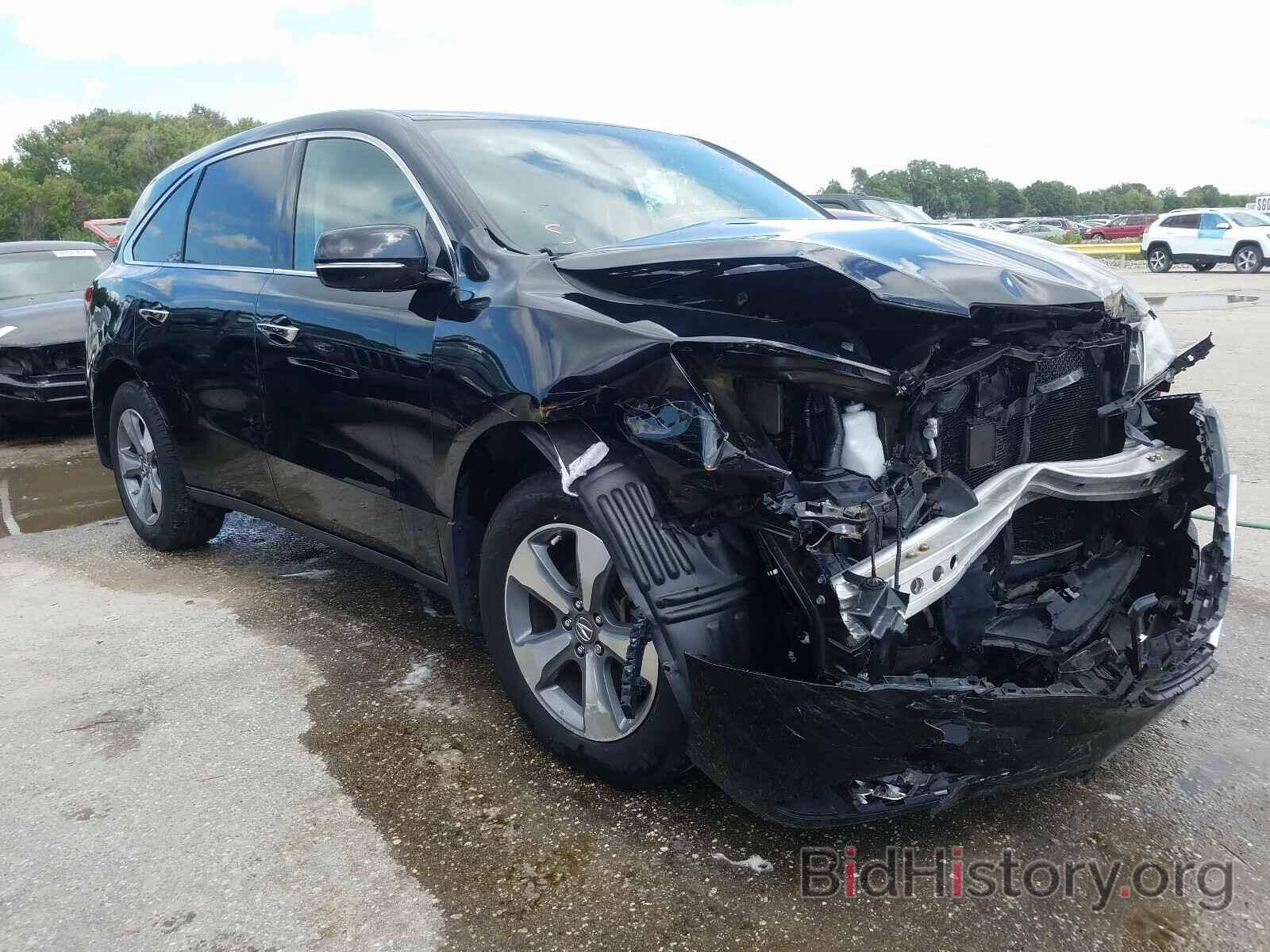 Photo 5FRYD3H29GB005478 - ACURA MDX 2016