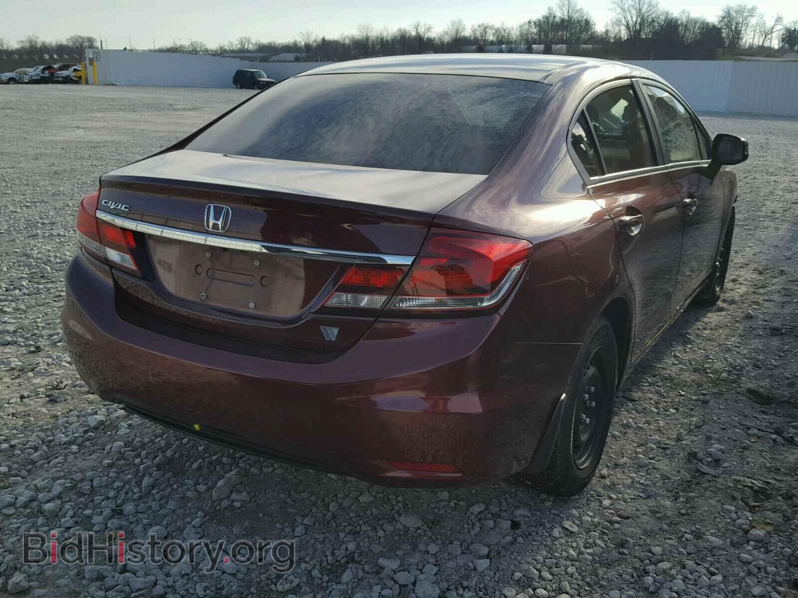 2013 HONDA CIVIC - VIN: 19XFB2F52DE038328 - Фото 4