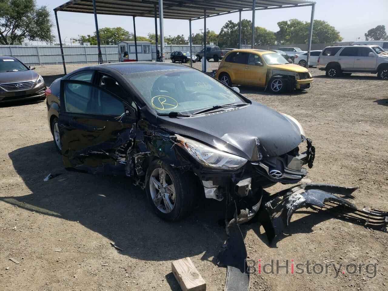 Photo KMHDH4AE5DU001134 - HYUNDAI ELANTRA 2013