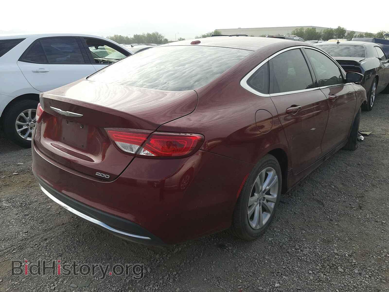 2016 CHRYSLER 200 - VIN: 1C3CCCAB8GN104906 - Фото 4