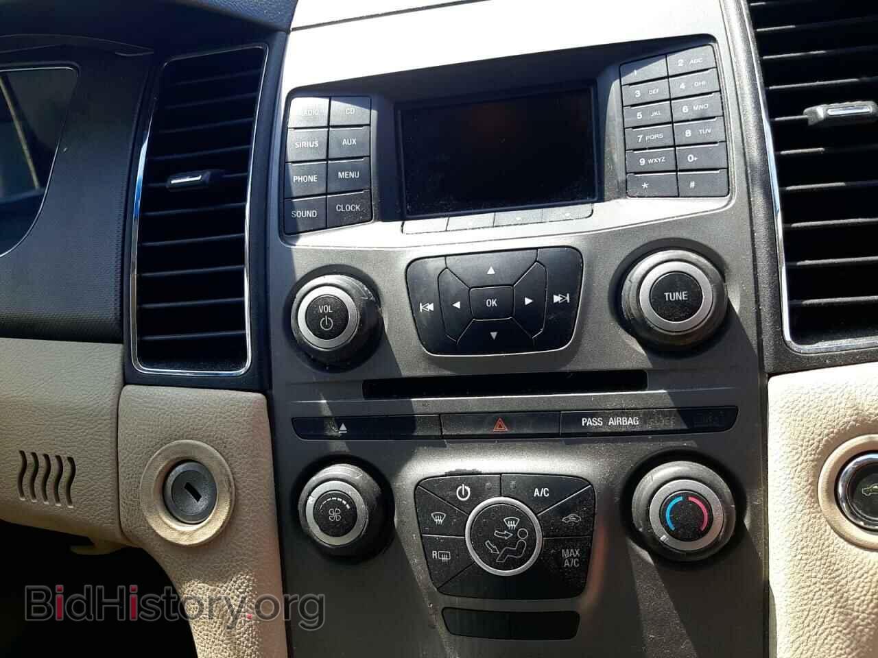 2013 FORD TAURUS - VIN: 1FAHP2D82DG121481 - Фото 9