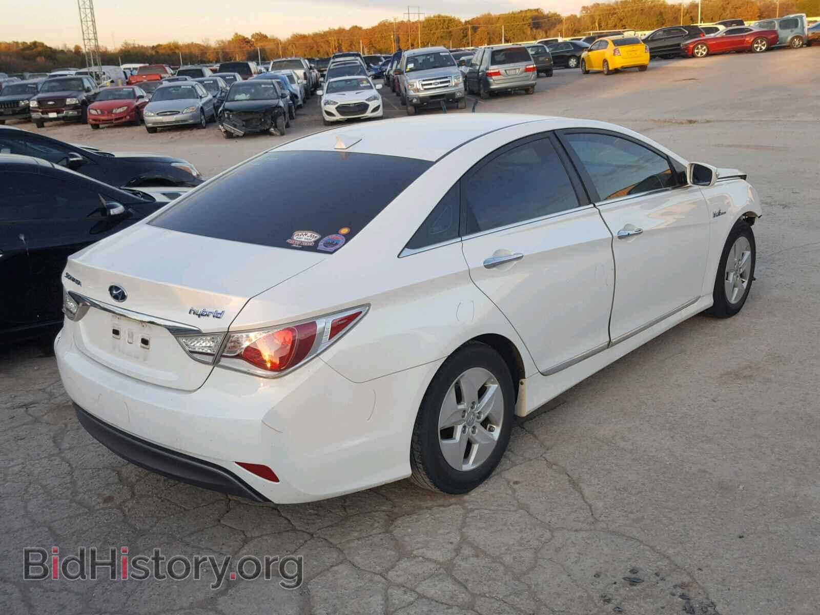 2012 HYUNDAI SONATA - VIN: KMHEC4A46CA042494 - Фото 4