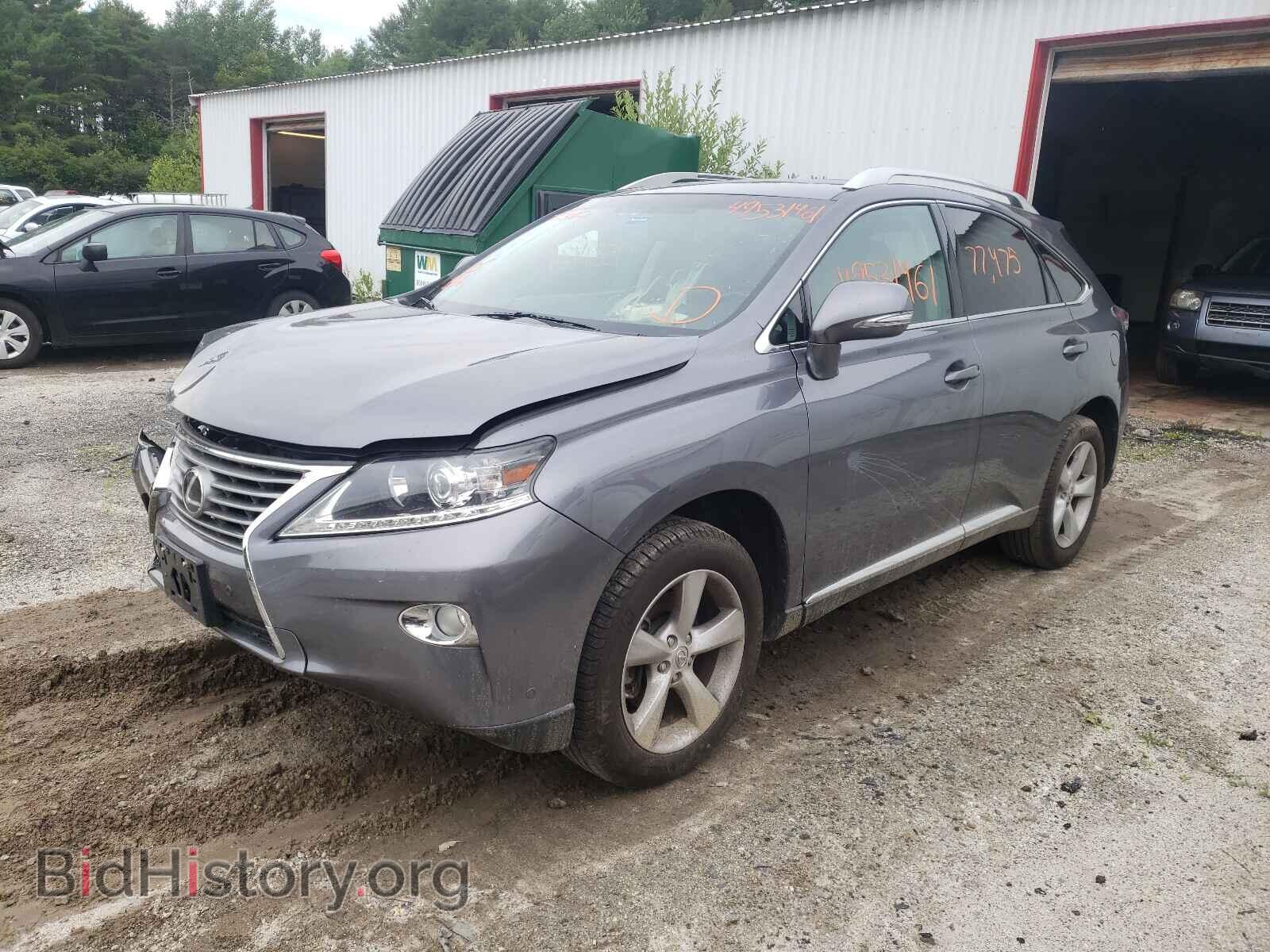 2013 LEXUS RX350 - VIN: 2T2BK1BA3DC191077 - Фото 2