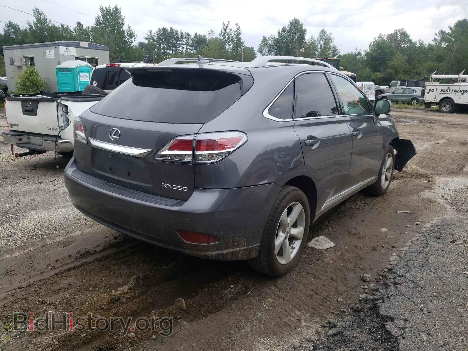 2013 LEXUS RX350 - VIN: 2T2BK1BA3DC191077 - Фото 4