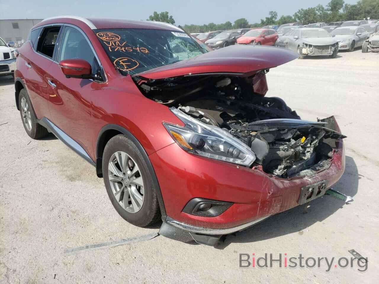 Photo 5N1AZ2MG8JN174542 - NISSAN MURANO 2018