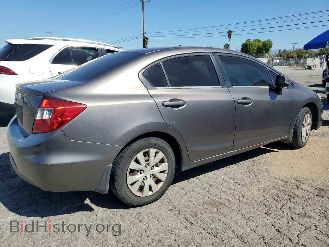 2012 HONDA CIVIC - VIN: 19XFB2F50CE304007 - Фото 3