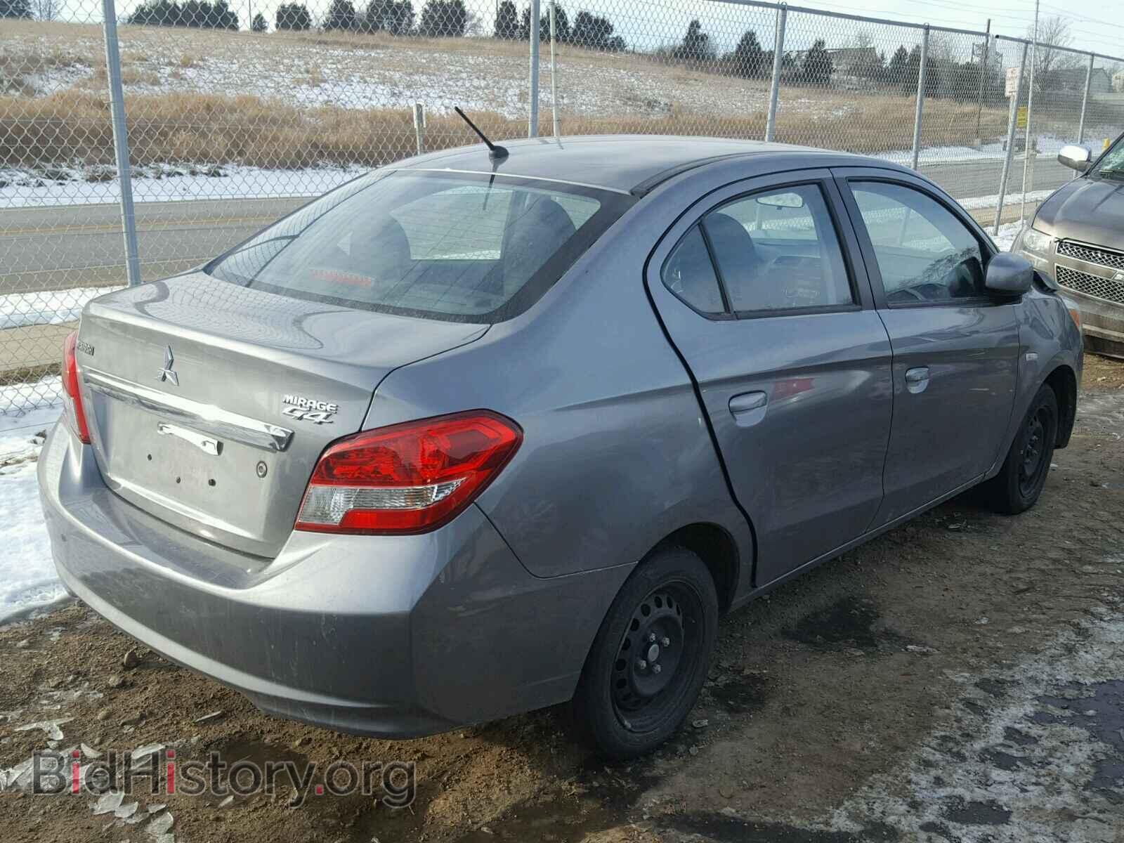 2017 MITSUBISHI MIRAGE - VIN: ML32F3FJ7HHF08316 - Фото 4