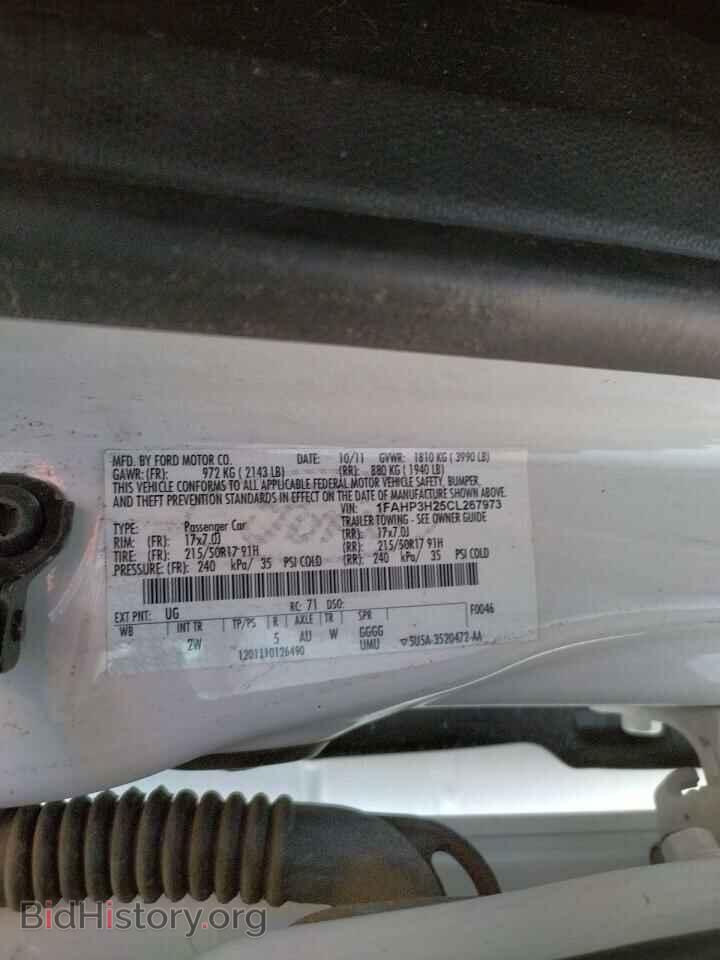 2012 FORD FOCUS - VIN: 1FAHP3H25CL267973 - Фото 10
