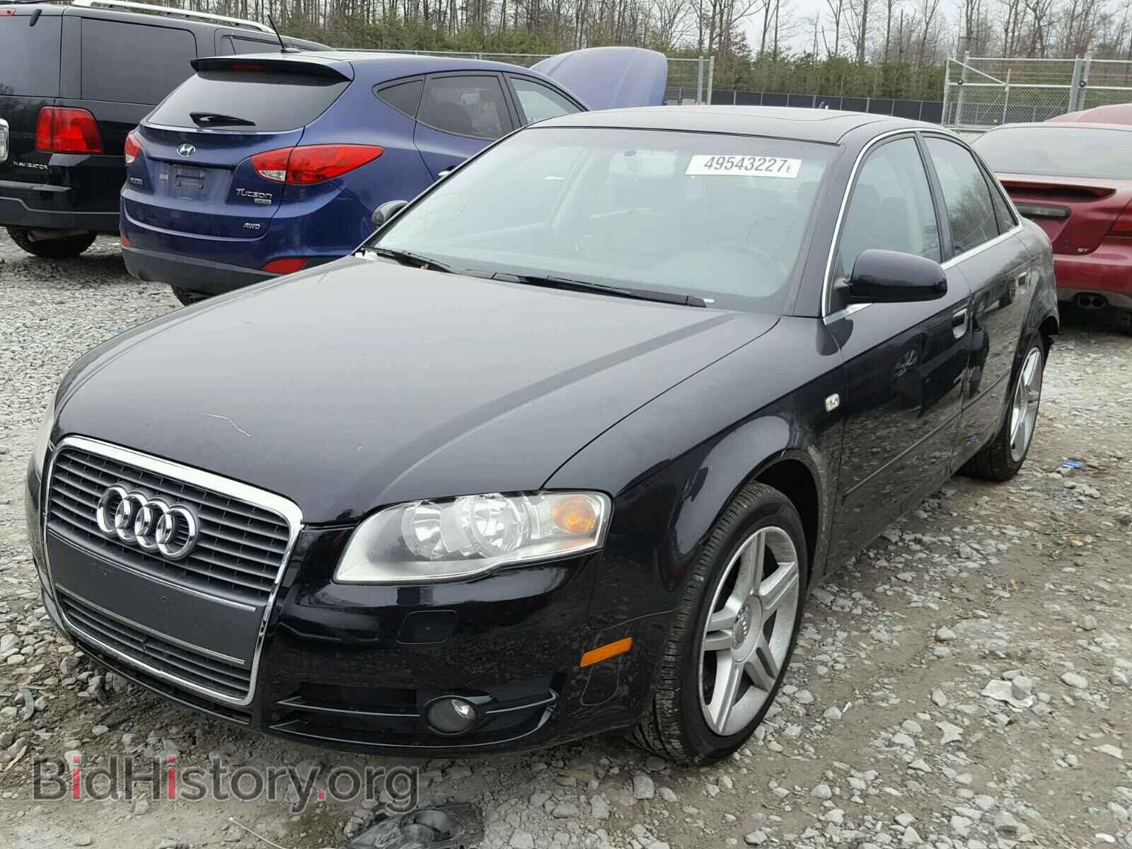2007 AUDI A4 - VIN: WAUDF78E47A035151 - Фото 2
