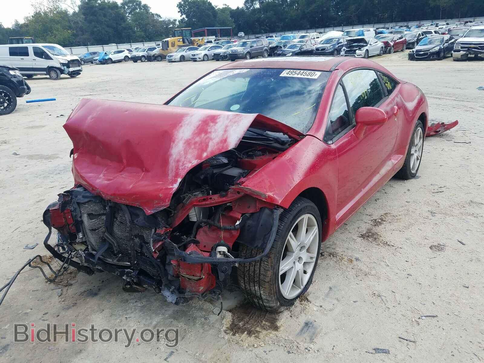 2006 MITSUBISHI ECLIPSE - VIN: 4A3AK34T06E009262 - Фото 2