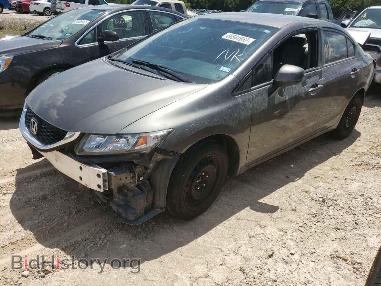 2013 HONDA CIVIC - VIN: 2HGFB2F5XDH579617 - Фото 2