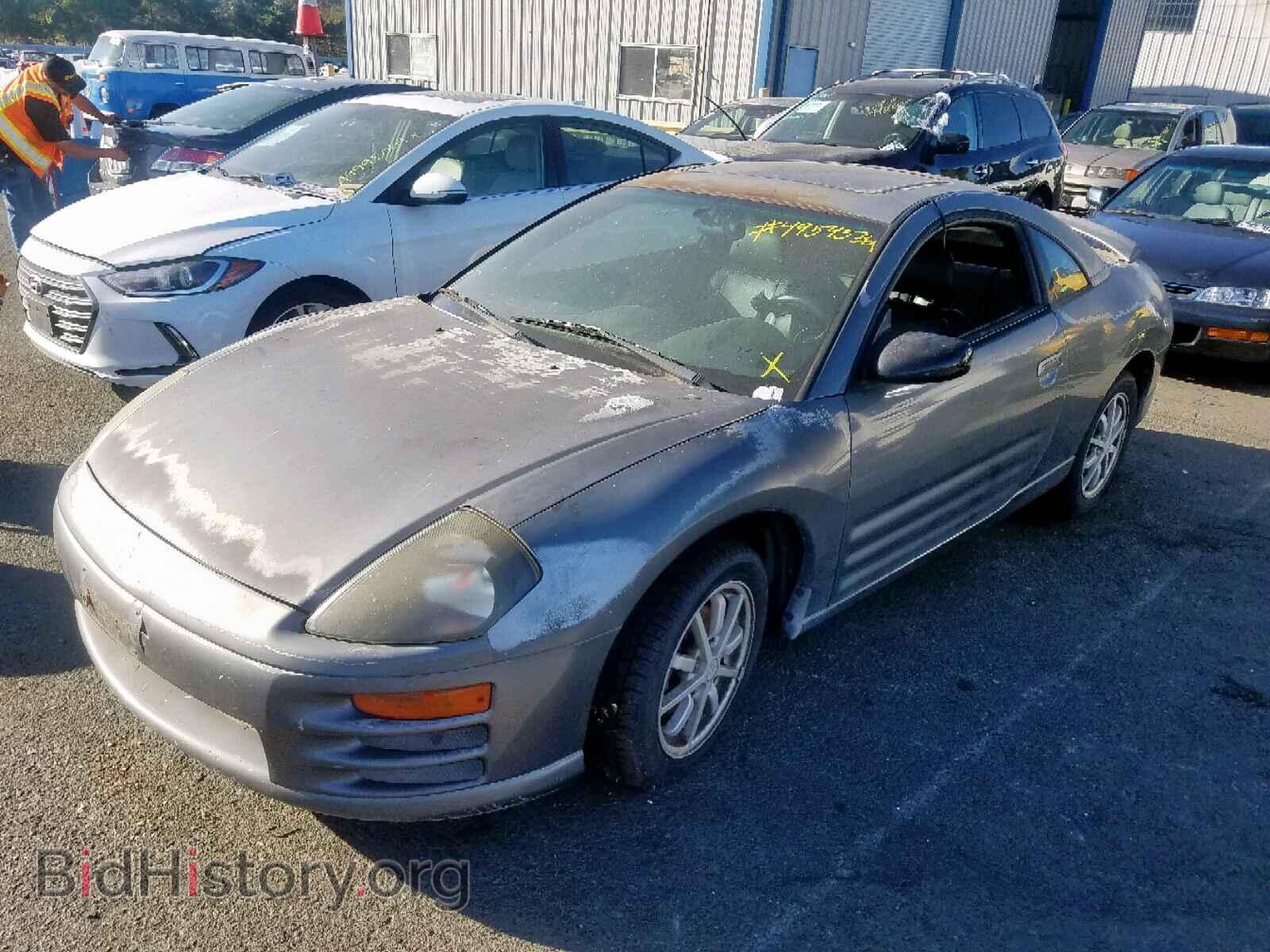 2002 MITSUBISHI ECLIPSE - VIN: 4A3AC44G92E089936 - Фото 2