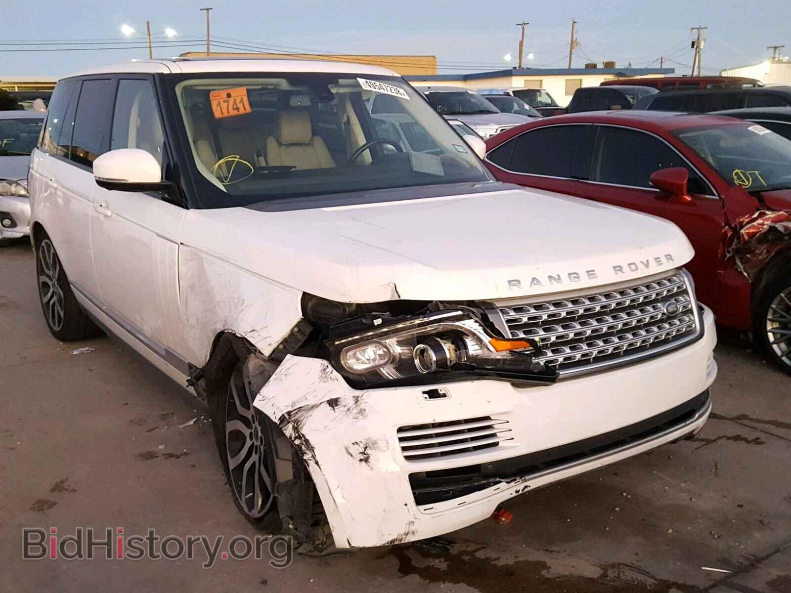 Photo SALGS2EF9EA152600 - LAND ROVER RANGE ROVE 2014