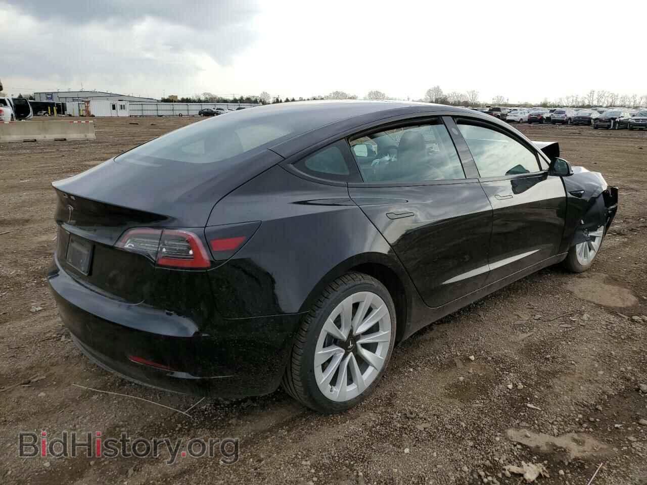 2022 TESLA MODEL 3 - VIN: 5YJ3E1EA0NF370928 - Фото 3