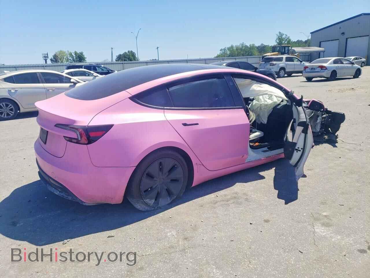 2024 TESLA MODEL 3 - VIN: 5YJ3E1EB3RF811031 - Фото 3