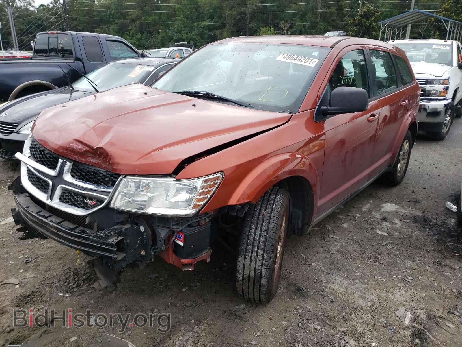2012 DODGE JOURNEY - VIN: 3C4PDCAB3CT390524 - Фото 2