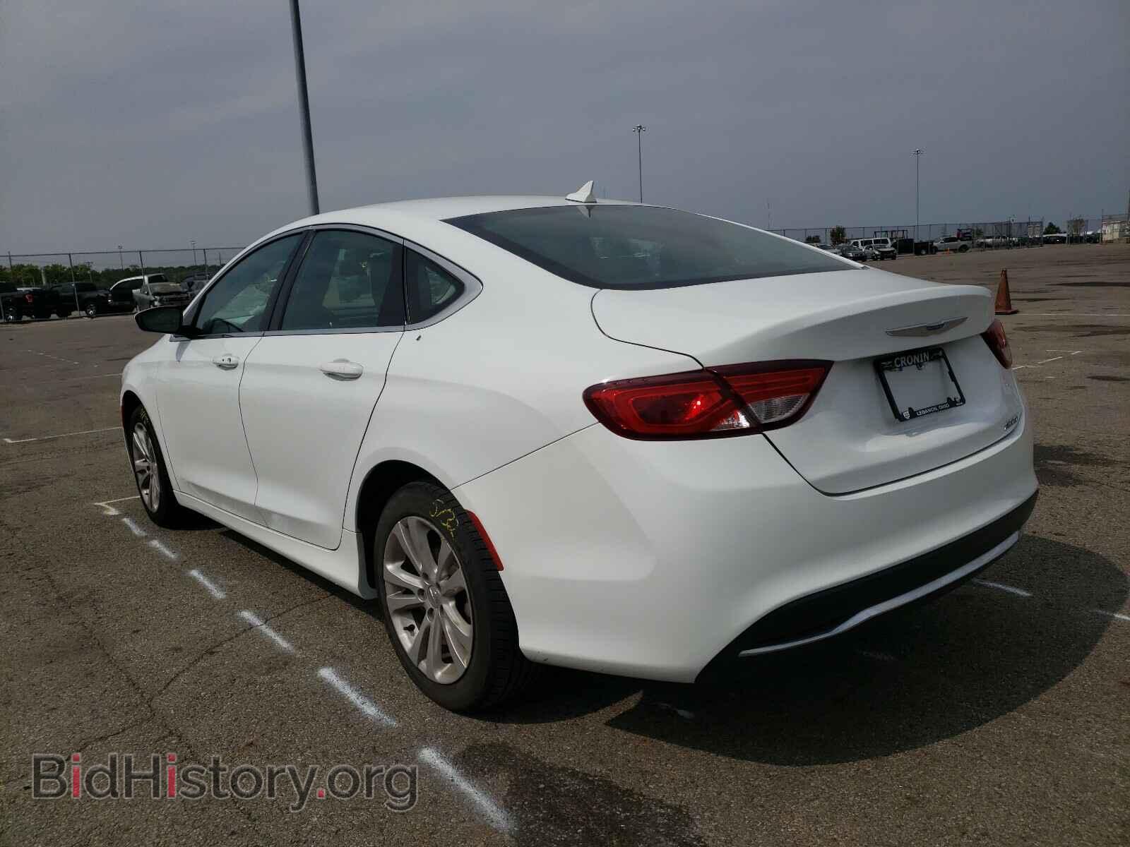 2016 CHRYSLER 200 - VIN: 1C3CCCAB8GN162482 - Фото 3