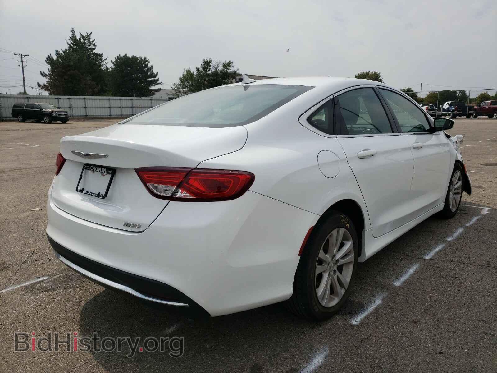 2016 CHRYSLER 200 - VIN: 1C3CCCAB8GN162482 - Фото 4