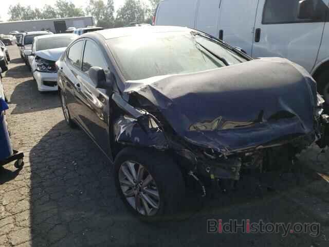 Photo 5NPDH4AE0EH541457 - HYUNDAI ELANTRA 2014