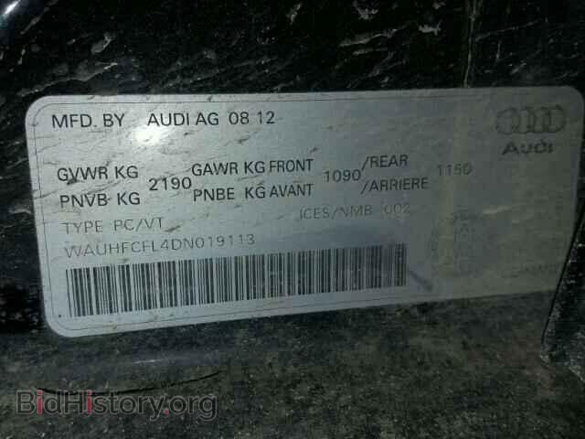 2013 AUDI A4 - VIN: WAUHFCFL4DN019113 - Photo 10