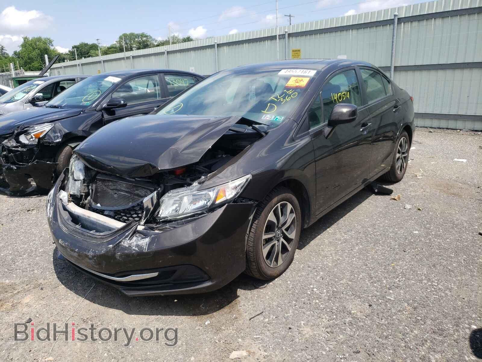 2013 HONDA CIVIC - VIN: 19XFB2F83DE066360 - Фото 2