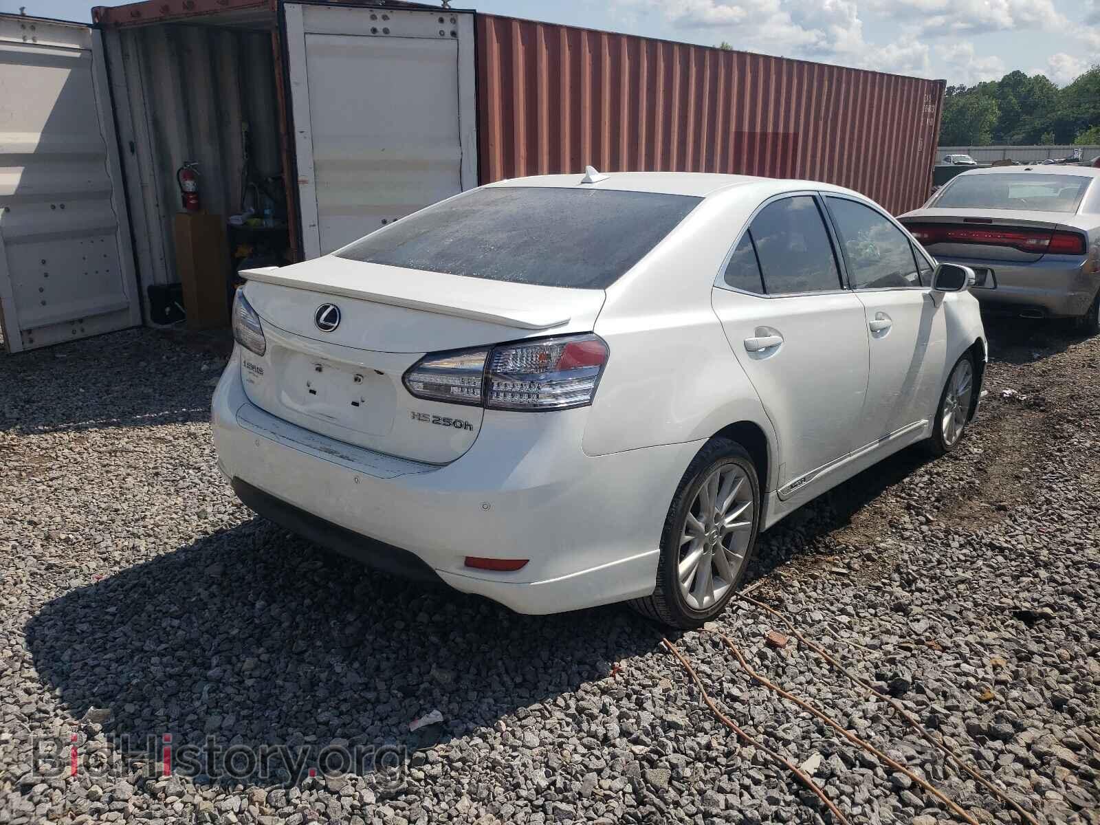 2010 LEXUS HS - VIN: JTHBB1BA4A2034512 - Фото 4