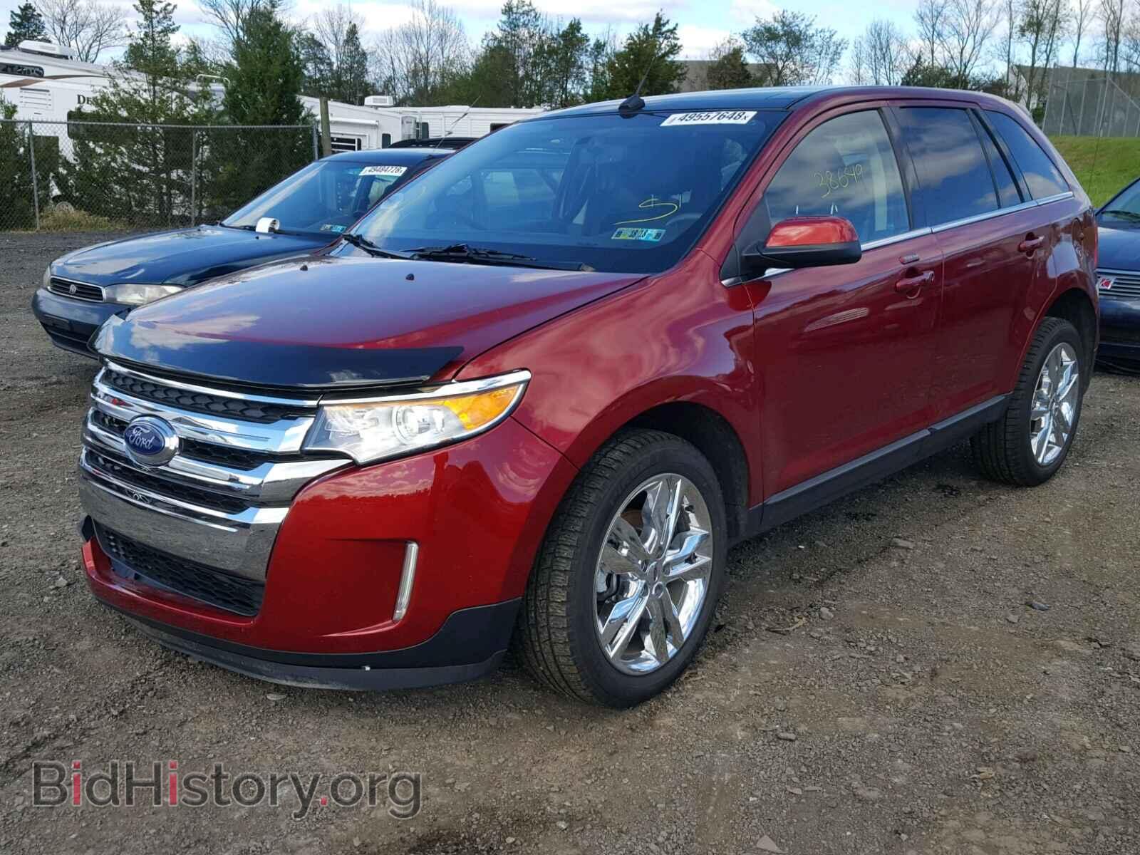 2014 FORD EDGE - VIN: 2FMDK4KC0EBB09957 - Фото 2