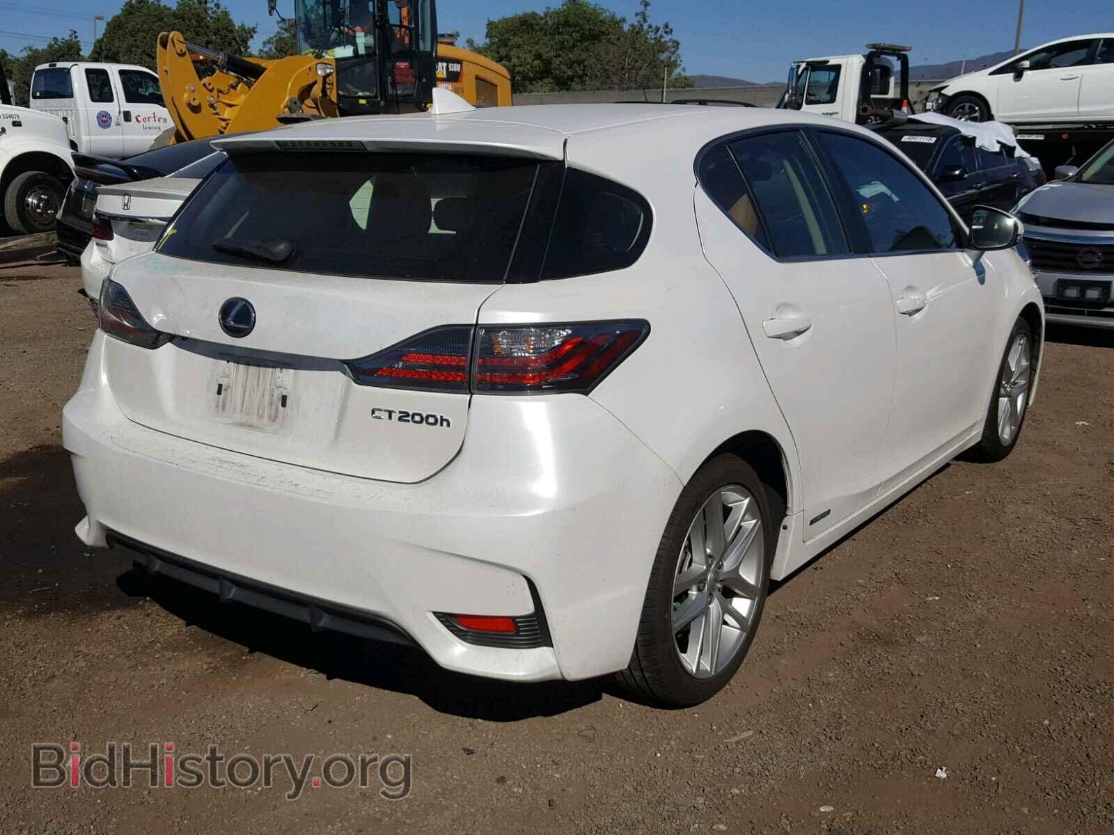 2015 LEXUS CT 200 - VIN: JTHKD5BH0F2248130 - Фото 4