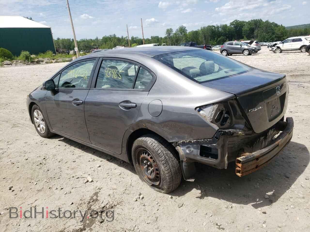 2012 HONDA CIVIC - VIN: 2HGFB2F59CH584113 - Фото 3