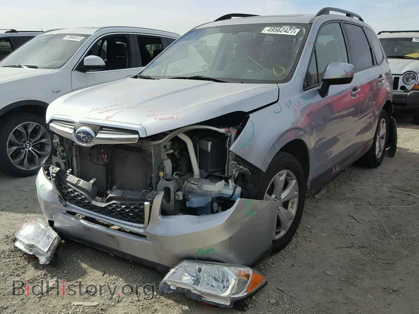 2014 SUBARU FORESTER - VIN: JF2SJAEC3EH504437 - Фото 2