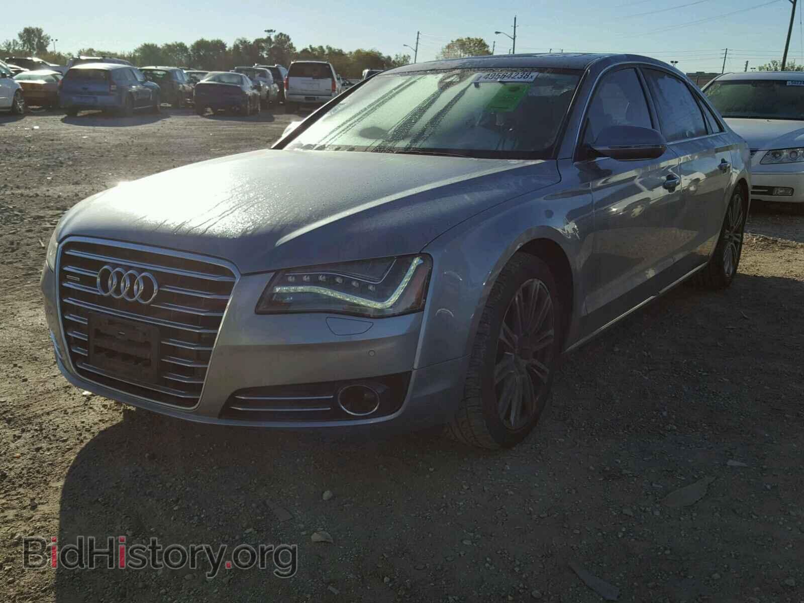 2012 AUDI A8 - VIN: WAURVAFD2CN013328 - Фото 2