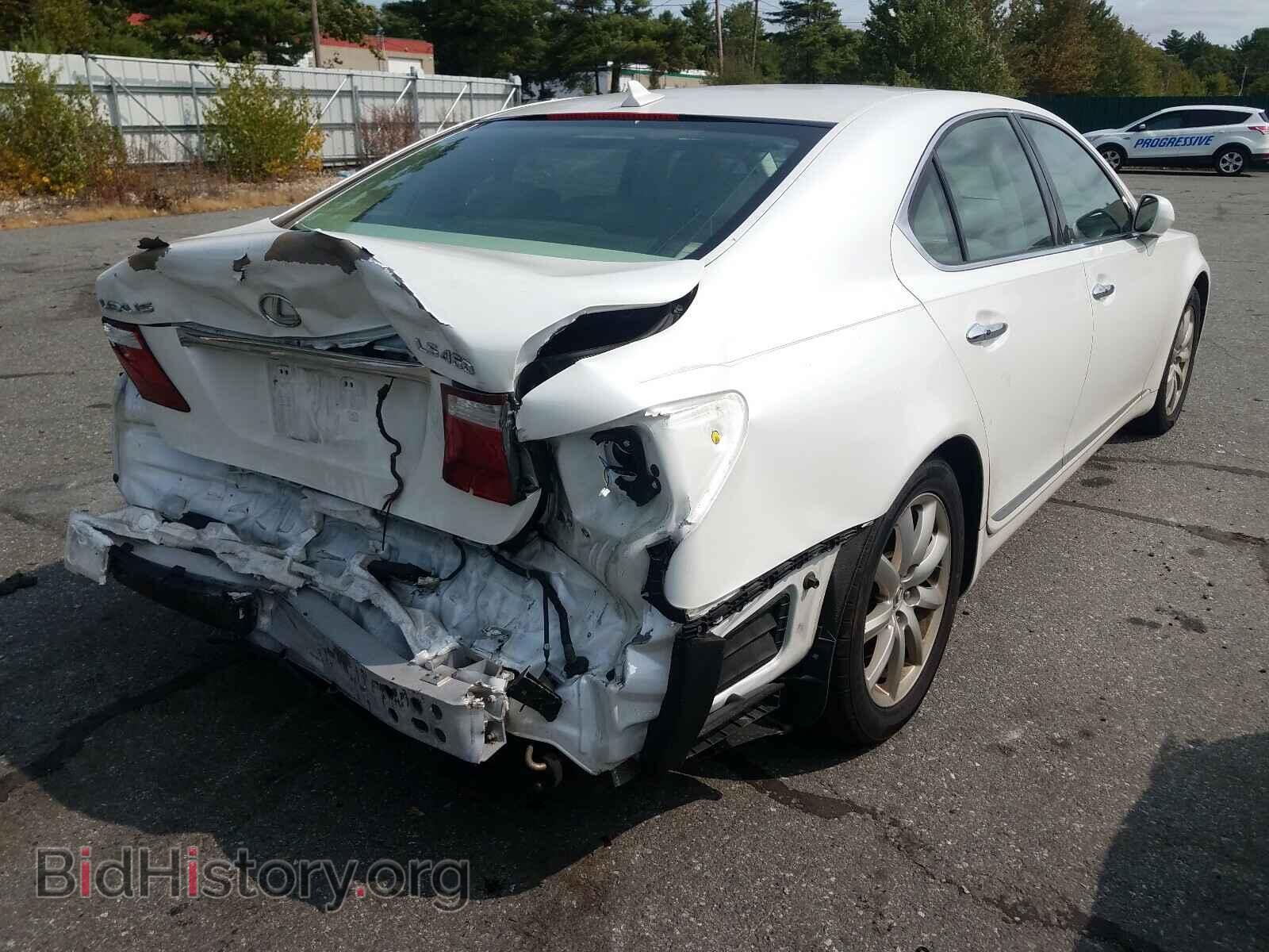 2008 LEXUS LS460 - VIN: JTHBL46F985082147 - Фото 9