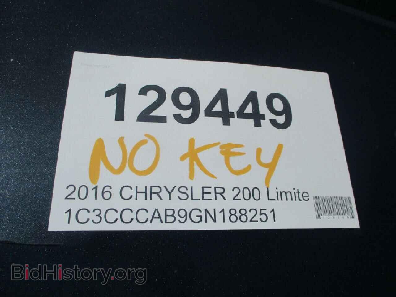 2016 CHRYSLER 200 - VIN: 1C3CCCAB9GN188251 - Фото 8