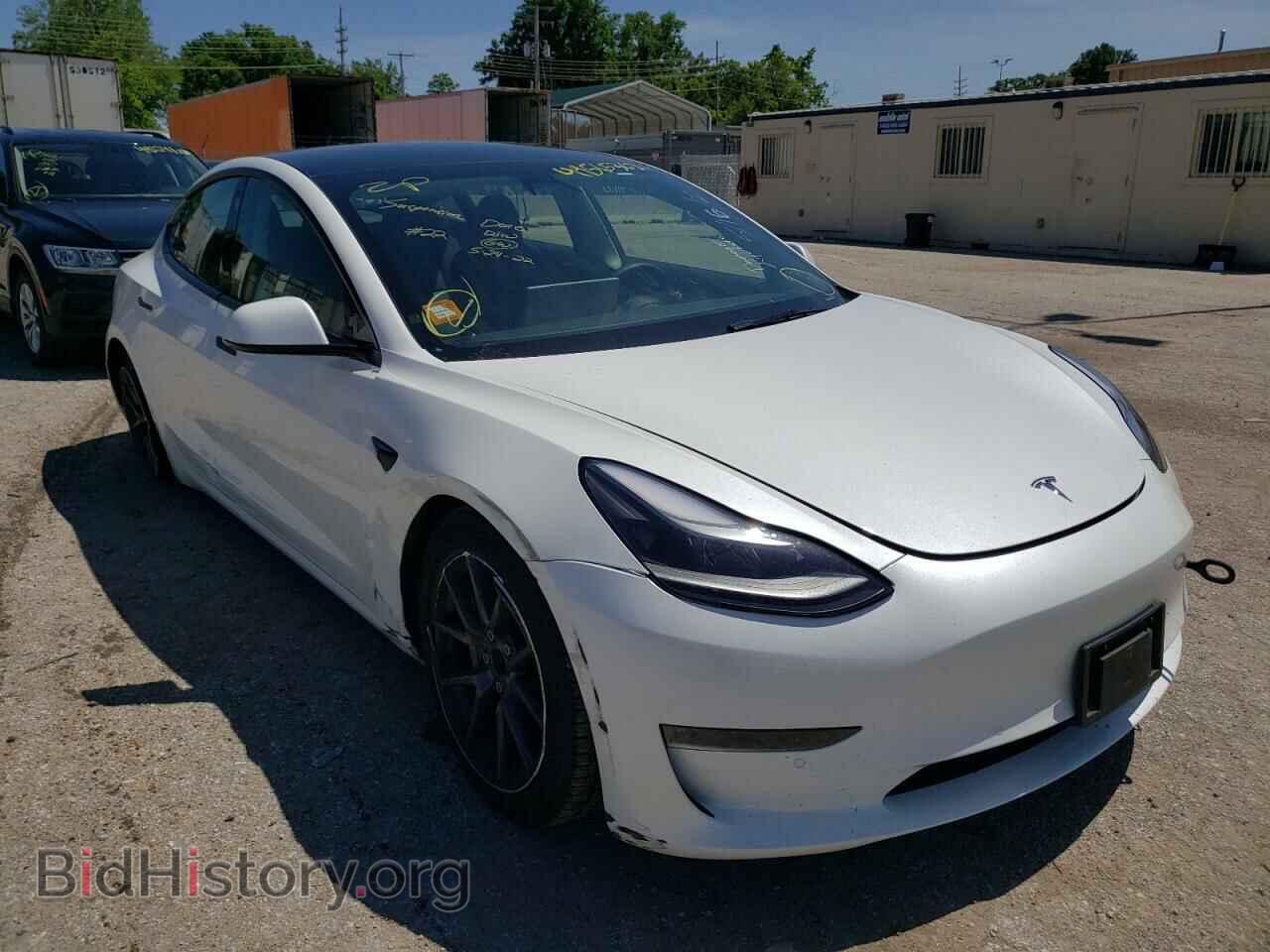 Photo 5YJ3E1EA5MF092204 - TESLA MODEL 3 2021