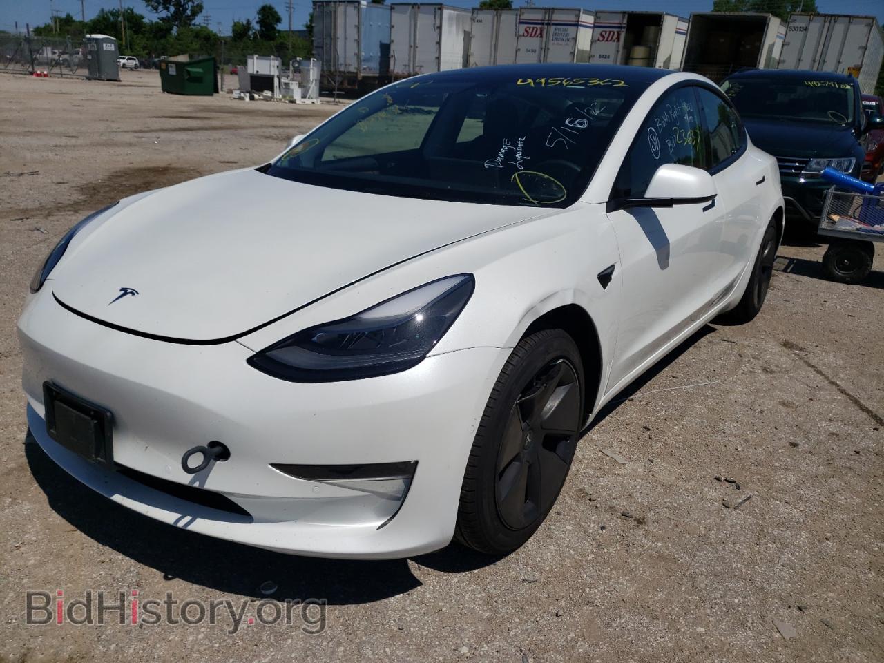 2021 TESLA MODEL 3 - VIN: 5YJ3E1EA5MF092204 - Photo 2